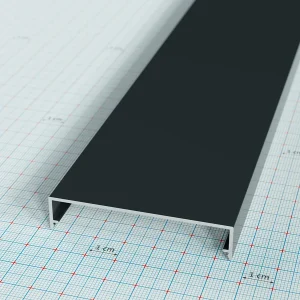 PolyfiX FE61 fedő profil antracit