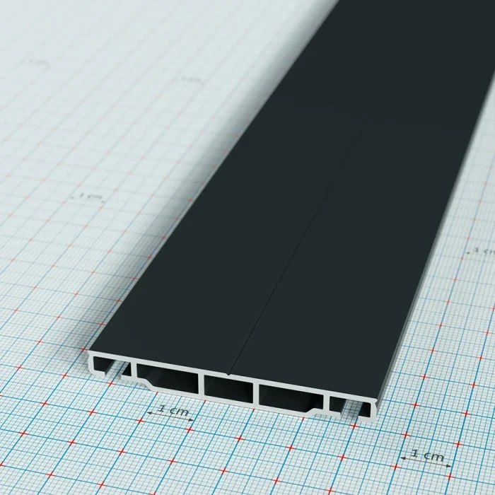 PolyfiX L61 leszorító profil antracit