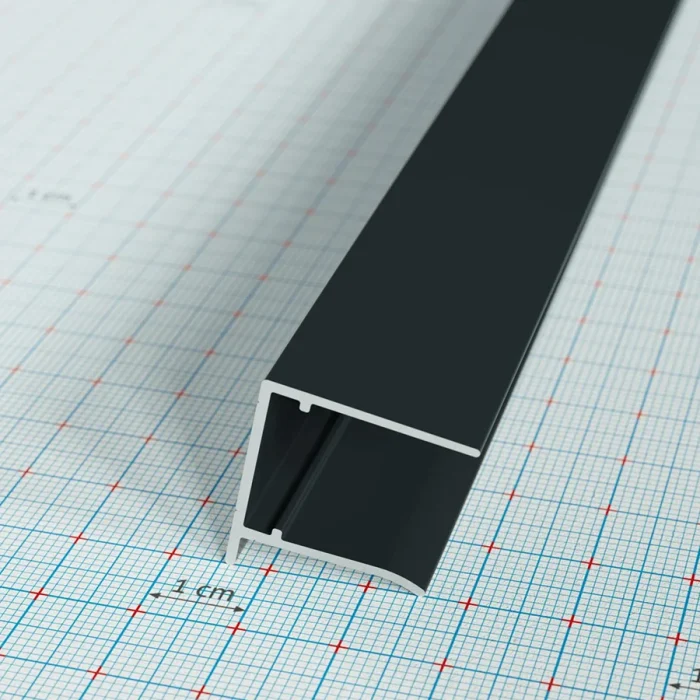 PolyfiX T16 végzáró profil antracit