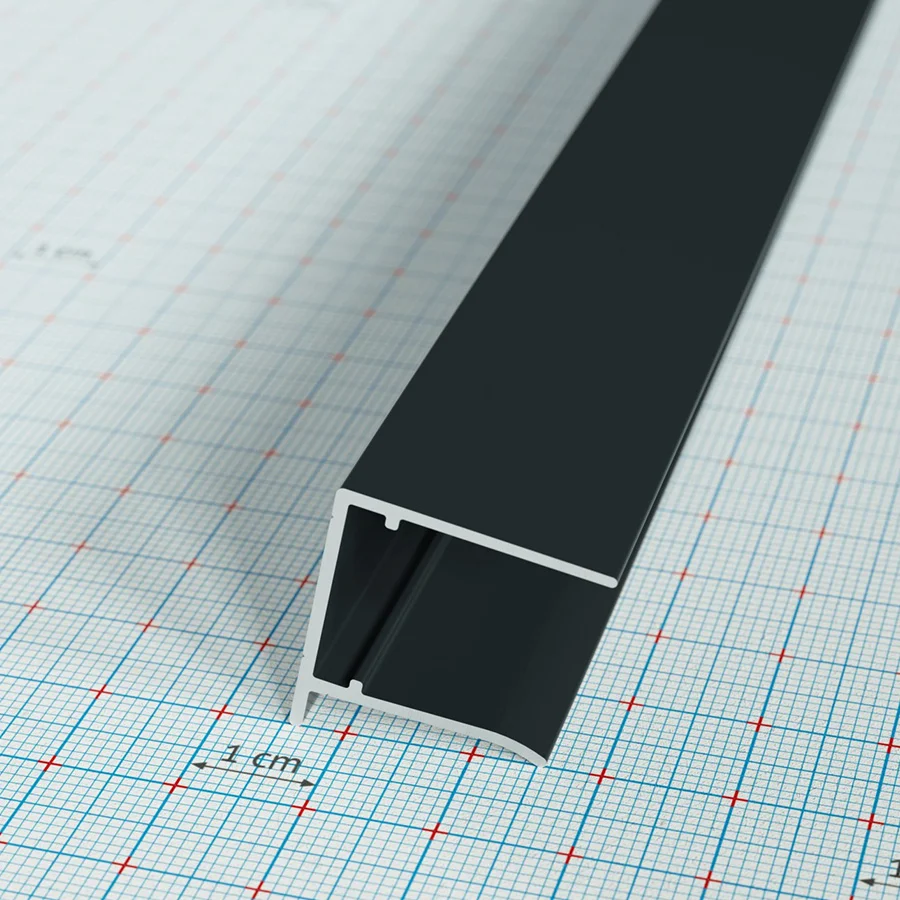 PolyfiX T16 végzáró profil antracit