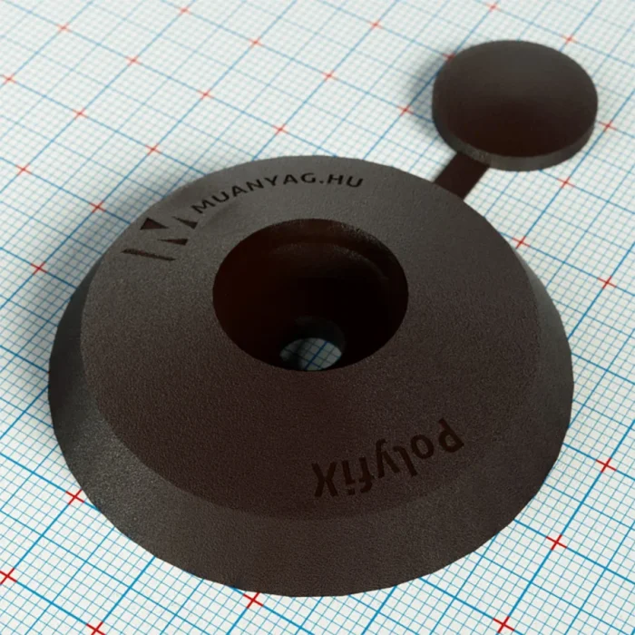 Polyfix leszorító korong D50 barna