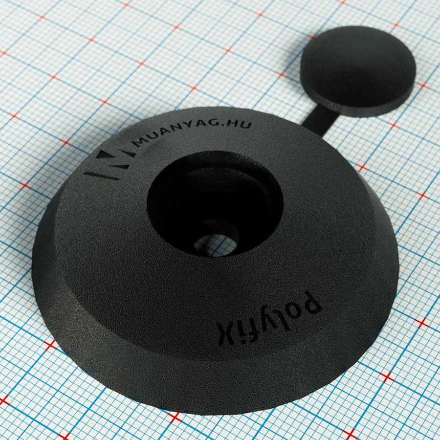 Polyfix leszorító korong D50 fekete